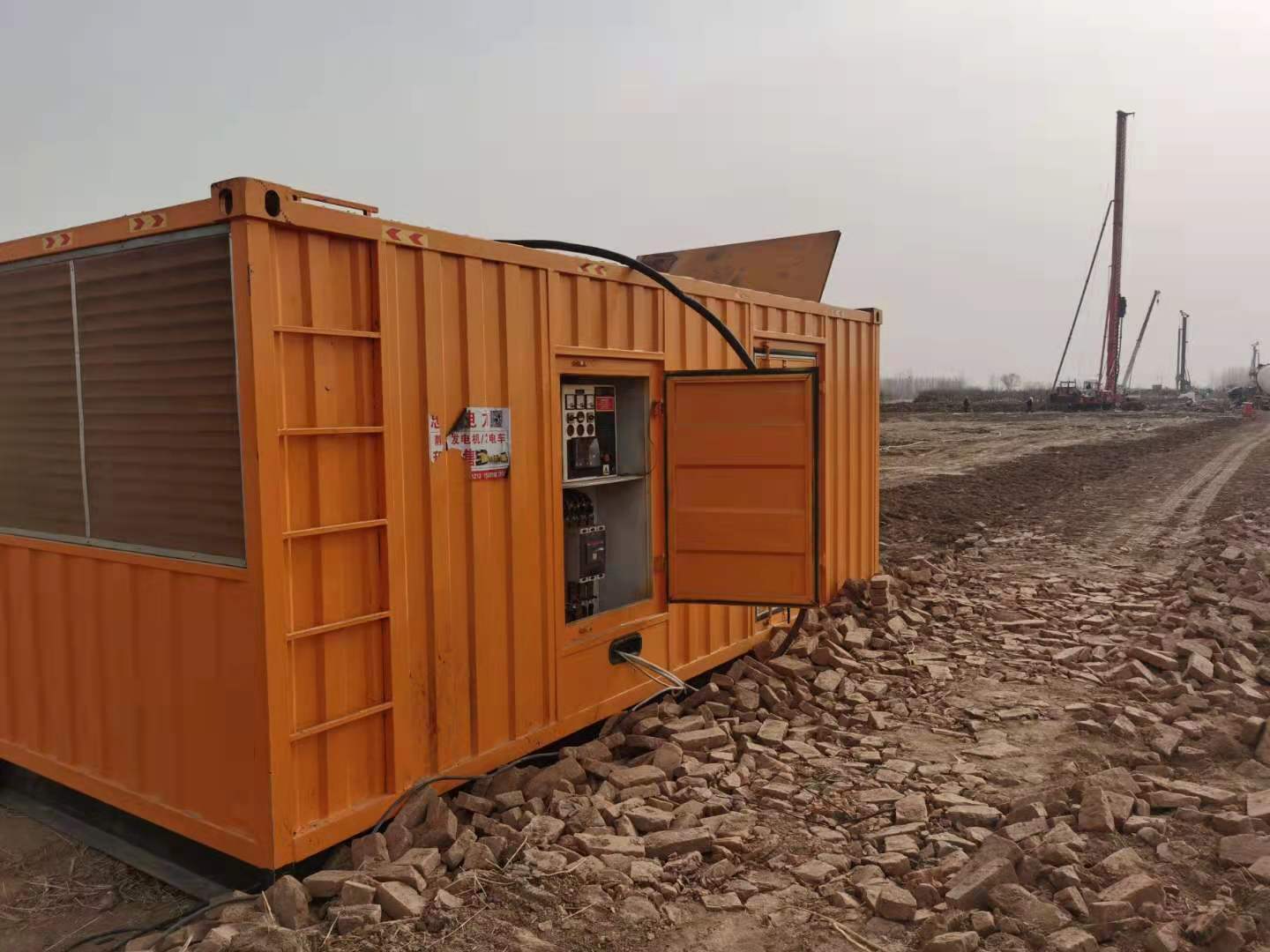 禄丰发电车租赁-柴油发电机组的安装须知